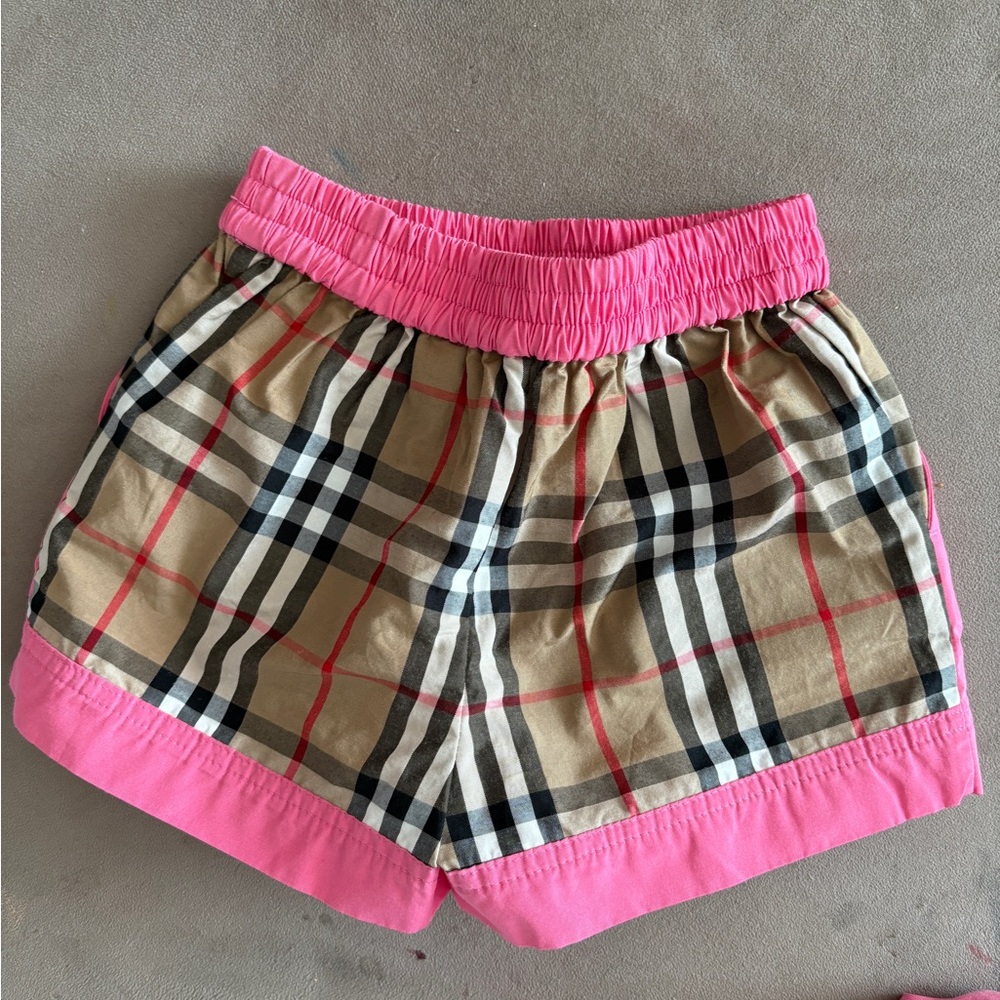 Brand new Burberry baby shorts size 6 months